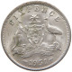 AUSTRALIA 6 PENCE 1951 George VI. (1936-1952) #c032 0355 - Sixpence