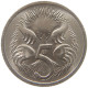 AUSTRALIA 5 CENTS 1969 Elisabeth II. (1952-) #c078 0269 - 5 Cents