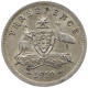 AUSTRALIA 3 PENCE 1910 Edward VII. (1901-1910) #t006 0191 - Threepence