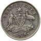 AUSTRALIA 3 PENCE 1928 George V. (1910-1936) #t144 0379 - Threepence