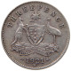 AUSTRALIA 3 PENCE 1921 George V. (1910-1936) #c019 0105 - Threepence