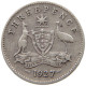 AUSTRALIA 3 PENCE 1927 George V. (1910-1936) #s035 0383 - Threepence