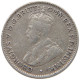 AUSTRALIA 3 PENCE 1927 George V. (1910-1936) #s035 0385 - Threepence