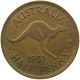 AUSTRALIA 1/2 HALFPENNY 1951 George VI. (1936-1952) #t017 0379 - ½ Penny