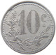 ALGERIA 10 CENTIMES 1921  #t130 0411 - Algerije