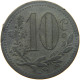 ALGERIA 10 CENTIMES 1917  #t130 0073 - Algérie