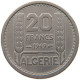 ALGERIA 20 FRANCS 1949  #a080 0173 - Algeria