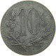 ALGERIA 10 CENTIMES 1917 ALGER #a006 0013 - Algeria