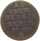 AUSTRIAN NETHERLANDS LIARD 1789 JOSEPH II. (1765-1790) #c050 0167 - 1714-1794 Pays-Bas Autrichiens  