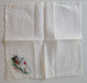 Ancien Mouchoir Brodé Mürren Suisse - Handkerchiefs