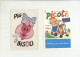 Lot N° 3 De 40 Cartes Modernes (15 Cm*10.5 Cm) - Pub, Com, Affiches, Divers (Toutes Scannées) - 5 - 99 Postcards