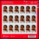 Ref. BR-V2019-27-F BRAZIL 2019 - WOMEN WHO MADE HISTORY,MARIA DA PENHA, WOMEN�S RIGHTS,SHEET MNH, FAMOUS PEOPLE 18V - Hojas Bloque