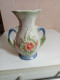 Delcampe - Vase Ancien En Porcelaine Hauteur 13,5cm X 11 Cm Signé Brasil - Vases