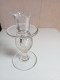 Delcampe - Bougeoir Ancien En Cristal Signé  St-louis Hauteur 15 Cm X 8 Cm - Candelabri E Candelieri