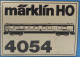 Marklin Model Trains - Express Dining Car Ref. 4054 - HO - *** - Locomotive