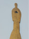 Delcampe - - ANCIENNE CUILLERE BOIS Manche Sculpté SOMALIS? Haut Manche Dos : 2 Fcs?   E - African Art