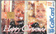 CARTE-PUCE-IRLANDE1994-10U-GemA- NOEL-HAPPY CHRISTMAS-TBE-RARE - Natale