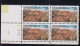 Sc#2512, Pre-Columbian America, Grand Canyon, 25-cent 1990 Issue, Plate # Block Of 4 MNH US Postage Stamps - Plaatnummers