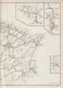 Plan Carte Géographique De La SNCF CHEMINS DE FER Français Région De L'Est De 1968 - Europa