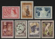 Griechenland 1953 - Mi-Nr. 596-602 ** - MNH - Landesprodukte (V) - Nuevos