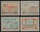 Griechenland 1926 - Mi-Nr. 300-303 ** - MNH - Flugzeuge / Airplanes (I) - Ungebraucht