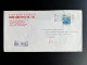 TAIWAN 1981 AIR MAIL LETTER TAIPEI TO ALMELO 12-12-1981 FLOWERS TEXTILE - Lettres & Documents