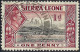 SIERRA LEONE 1938 KGVI 1d Black & Lake SG189 Used - Sierra Leone (...-1960)