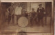 CARTE PHOTO - Des Musiciens : Chacun Avec Son Instrument - Carte Postale Ancienne - Photographs