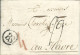 SUISSE LETTRE ZURICH POUR LE HAVRE ( SEINE MARITIME ) CACHET BS (BALE SUISSE) TRES BELLE FRAPPE DE 1791 RRR LETTRE COVER - ...-1845 Préphilatélie