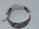 Delcampe - -SUPERBE BRACELET MANCHETTE AFRIQUE Du NORD Maroc ARGENT 2 Poinçons Vautours  E - Bracelets