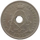 BELGIUM 25 CENTIMES 1923 MINTING ERROR 25 CENTIMES 1923 HOLE OFF-CENTER #t065 0211 - 25 Cents