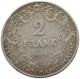 BELGIUM 2 FRANCS 1911 Albert I. 1909-1934 #s074 0419 - 2 Francs