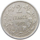 BELGIUM 2 FRANCS 1909 Leopold II. 1865-1909 #s048 0365 - 2 Francs