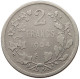 BELGIUM 2 FRANCS 1904 NO PERIOD IN SIGNATURE #t065 0311 - 2 Francs
