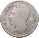 BELGIUM 2 FRANCS 1843 RARE #t109 1033 - 2 Francs