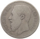 BELGIUM 2 FRANCS 1866 Leopold II. 1865-1909 #a090 0731 - 2 Francs