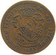 BELGIUM 2 CENTIMES 1835 Leopold I. (1831-1865) 2 CENTIMES 1835 STRUCK OVER NETHERLANDS CENT #c050 0425 - 2 Cent