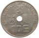 BELGIUM 10 CENTIMES 1938 10 CENTIMES 1938 PATTERN THIN FLAN RARITY 2 #t081 0073 - 10 Centimes