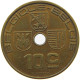 BELGIUM 10 CENTIMES 1938 10 CENTIMES PATTERN 1938 DUPR. 2653 B6 R2 SIMILOR #t081 0089 - 10 Centesimi