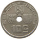 BELGIUM 10 CENTIMES 1938 MINTING ERROR 10 CENTIMES 1938 HOLE OFF-CENTER #t065 0233 - 10 Cents