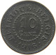 BELGIUM 10 CENTIMES 1916 Albert I. 1909-1934 #a092 0123 - 10 Cents