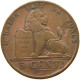 BELGIUM 5 CENTIMES 1856 Leopold I. (1831-1865) #a007 0317 - 5 Cents