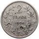 BELGIUM 2 FRANCS 1904 Leopold II. 1865-1909 #a002 0055 - 2 Francs