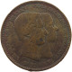 BELGIUM 10 CENTIMES 1853 Leopold I. (1831-1865) #a002 0245 - 10 Centimes