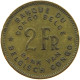 BELGIAN CONGO 2 FRANCS 1947  #s029 0161 - 1945-1951: Regencia