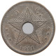 BELGIAN CONGO 5 CENTIMES 1911  #a080 0535 - 1910-1934: Albert I.