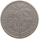 BELGIAN CONGO 50 CENTIMES 1924  #a061 0135 - 1910-1934: Albert I.