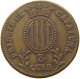 BARCELONA 3 QUARTOS 1837 Isabell II. (1833–1868) #s050 0061 - Monedas Provinciales