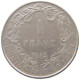 BELGIUM FRANC 1913 Albert I. 1909-1934 #a057 0407 - 1 Frank