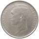 BELGIUM FRANC 1913 Albert I. 1909-1934 #a081 0619 - 1 Franco